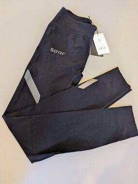SOAR Running NWT Run Tights Black Small Compression